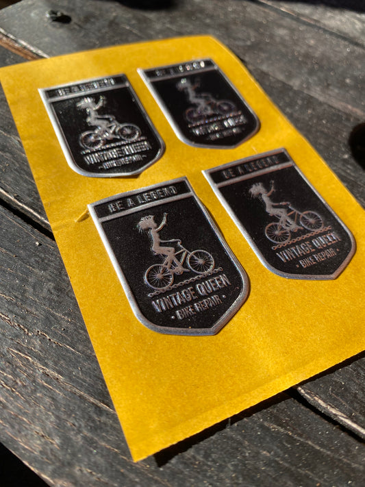 Plaque métal officielle VQBR - Be A Legend - Black