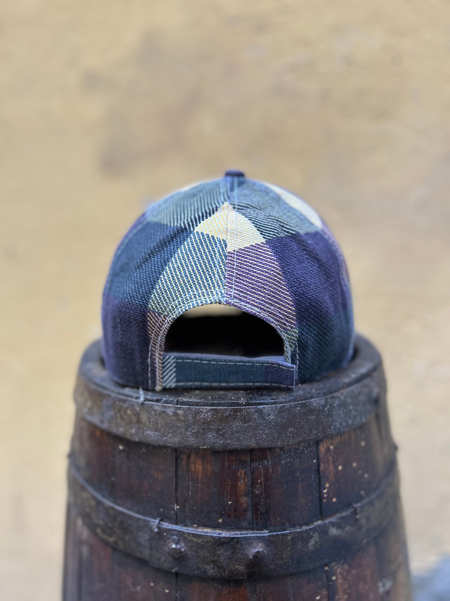 Casquette 2025 - Carreaux beiges