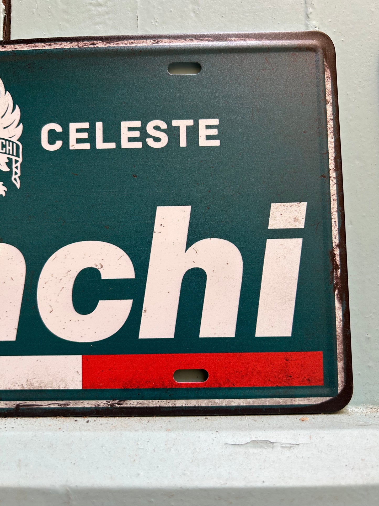 Plaque métal - Bianchi 🔥