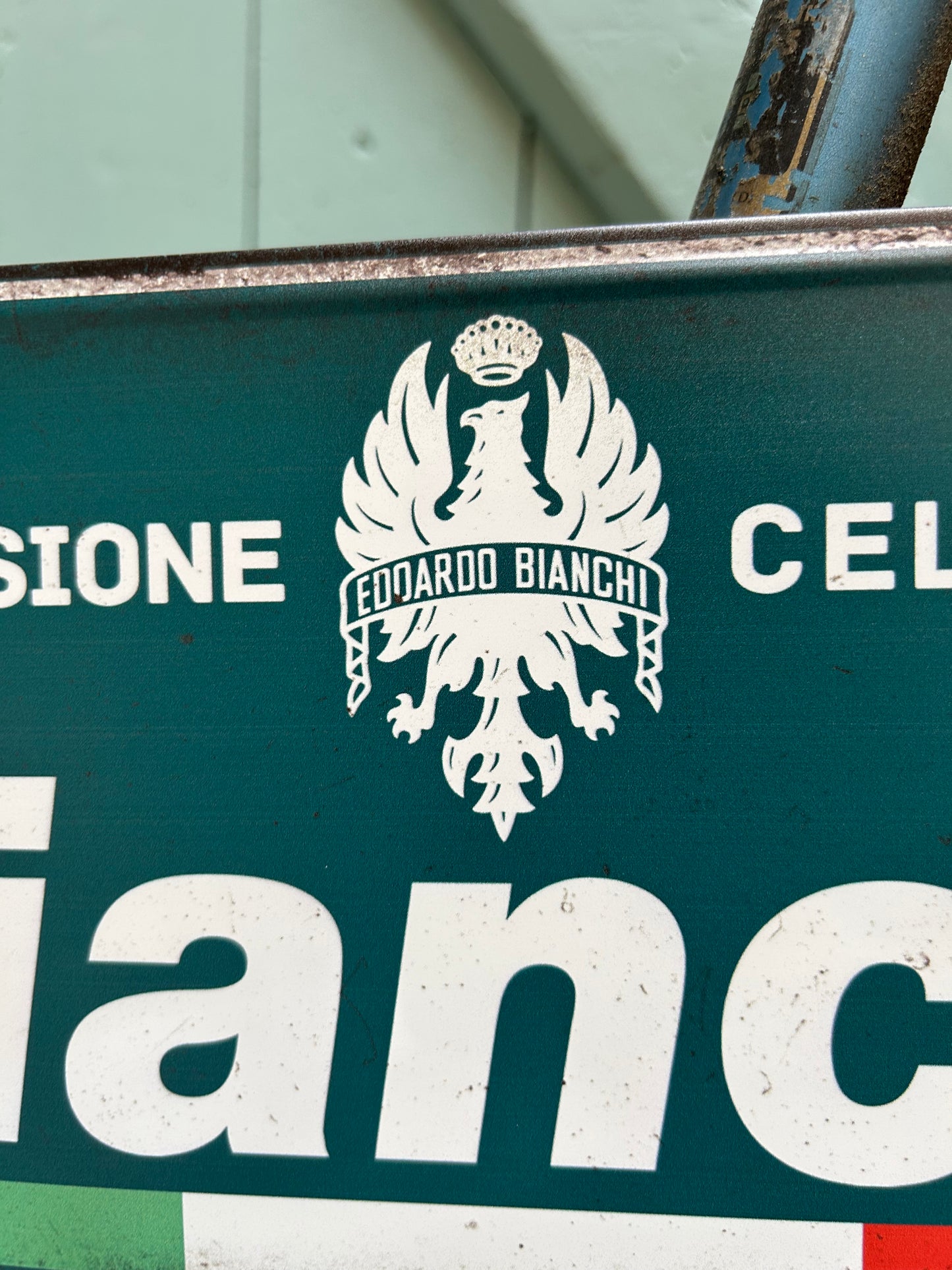 Plaque métal - Bianchi 🔥