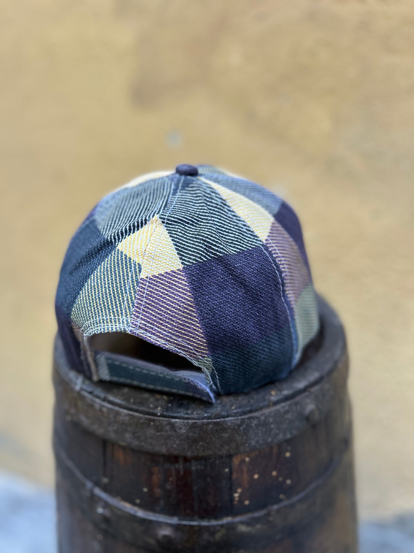 Casquette 2025 - Carreaux beiges