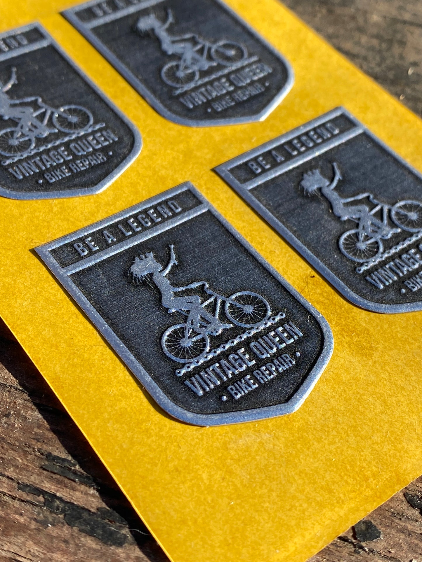 Plaque métal officielle « Be A Legend » - Steel