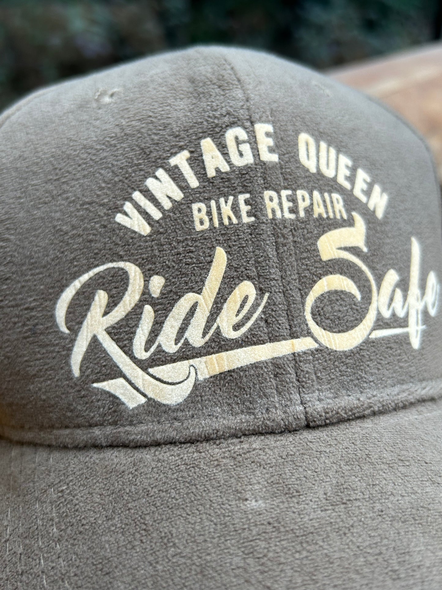 Casquette Officielle - Daim Beige & Velours Camel