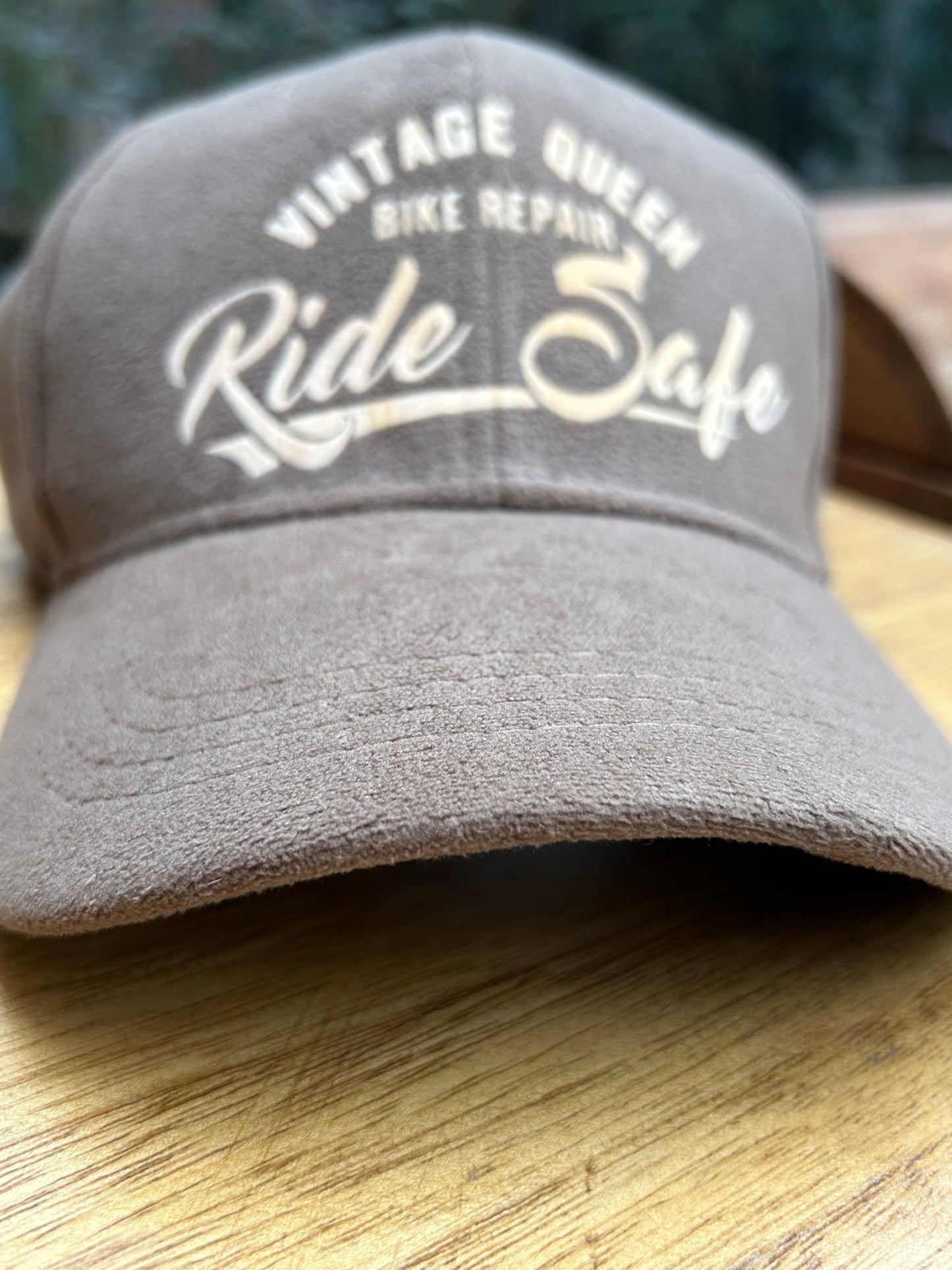 Casquette Officielle - Daim Beige & Velours Camel