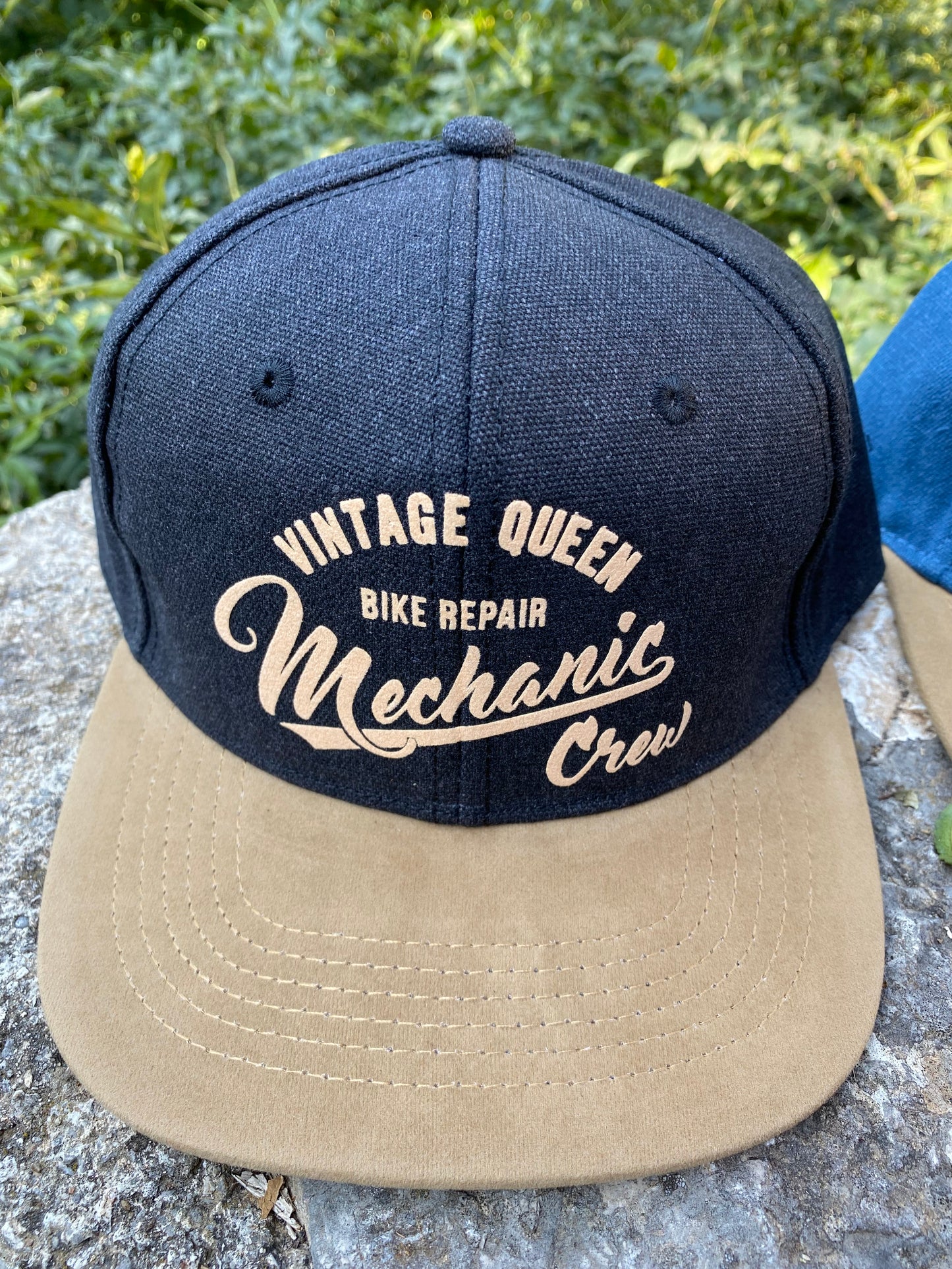 Casquette SnapBack - Mechanic Crew - Denim Black