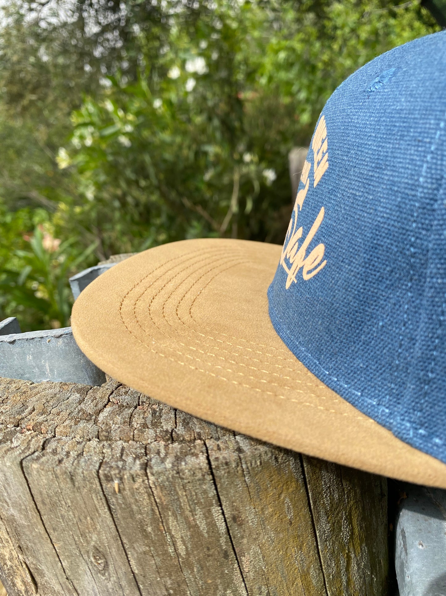 Casquette SnapBack - Ride Safe - Denim Blue