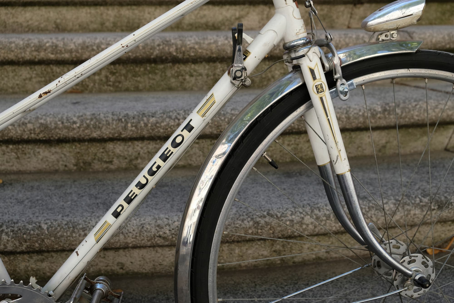 Vélo de ville - Peugeot Blanc