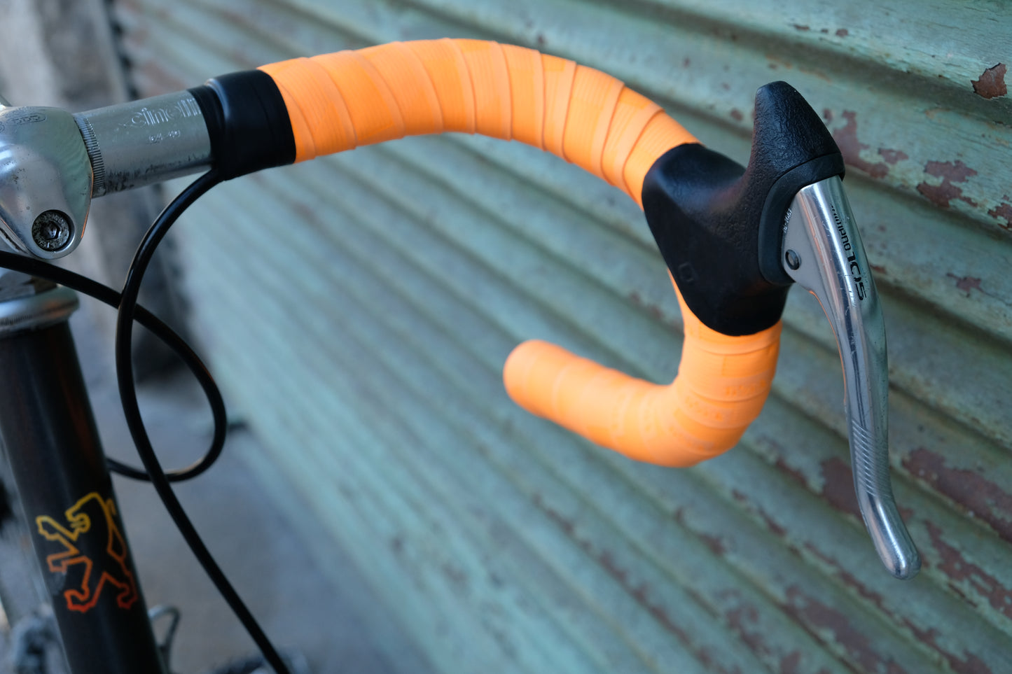 Vélo de course - Peugeot Bolide Noir et Feu