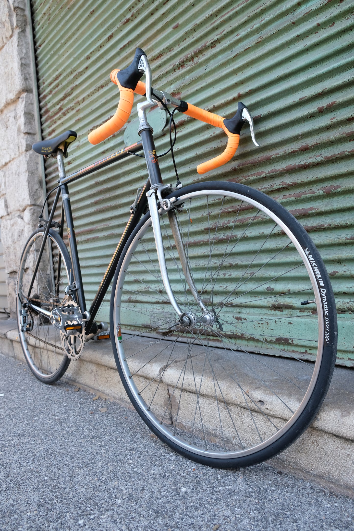 Vélo de course - Peugeot Bolide Noir et Feu