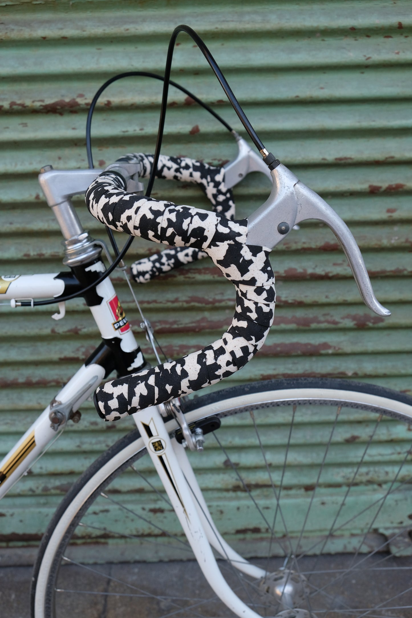 Vélo de course - Peugeot Blanc Record du monde