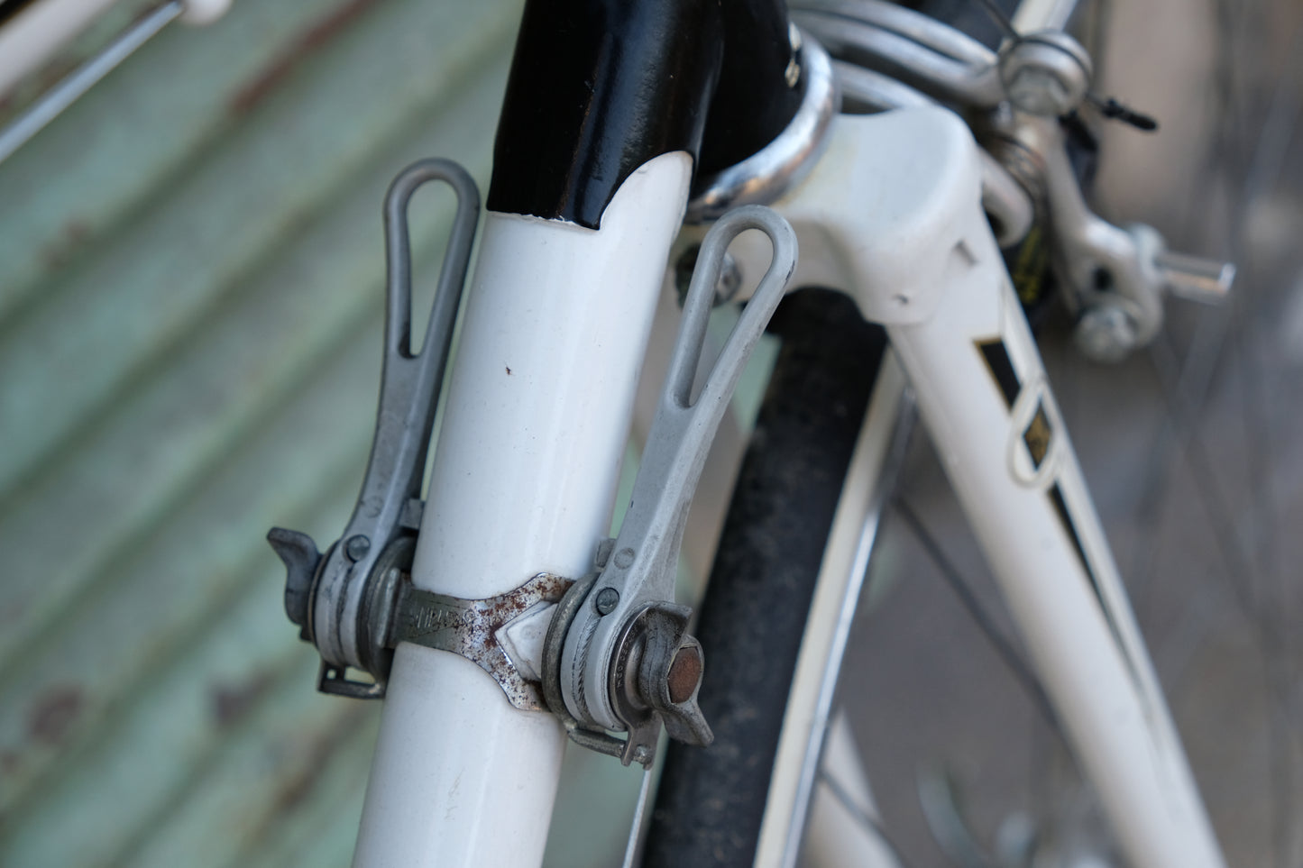 Vélo de course - Peugeot Blanc Record du monde