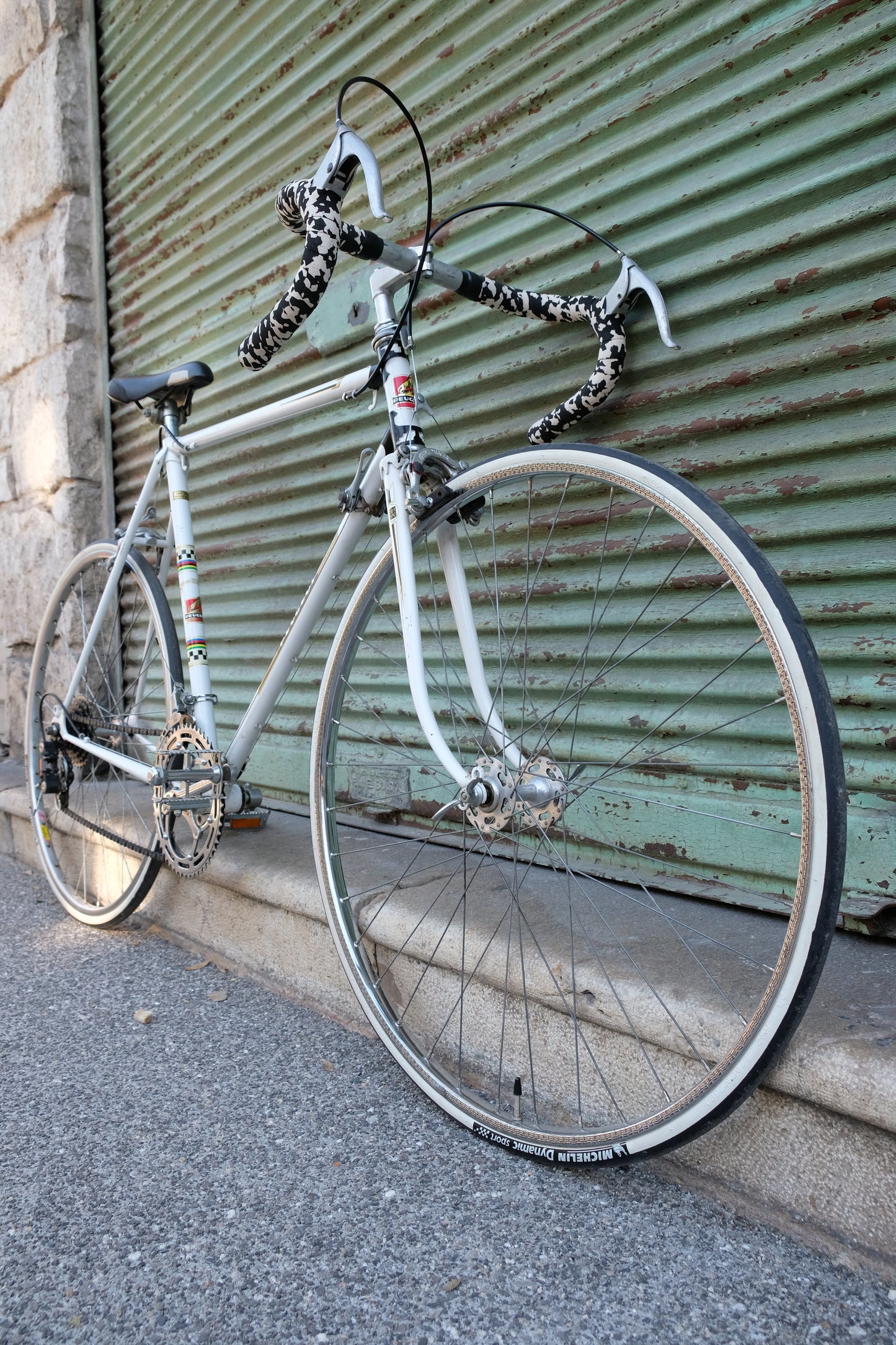 Vélo de course - Peugeot Blanc Record du monde