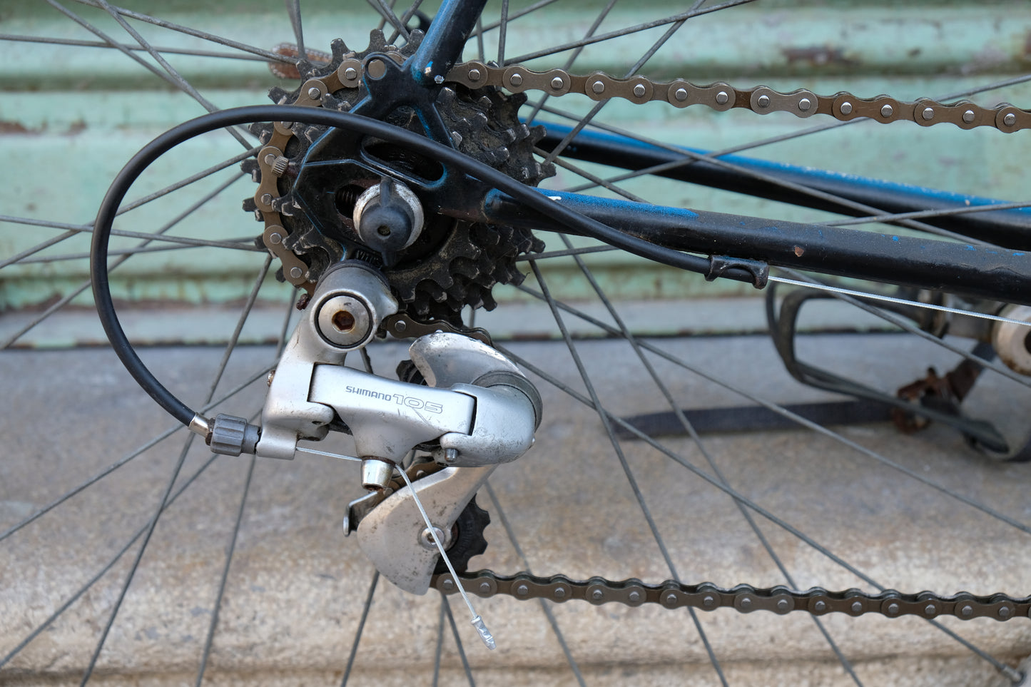 Vélo de course - Gitane Vitus Avenir Noir et Bleu