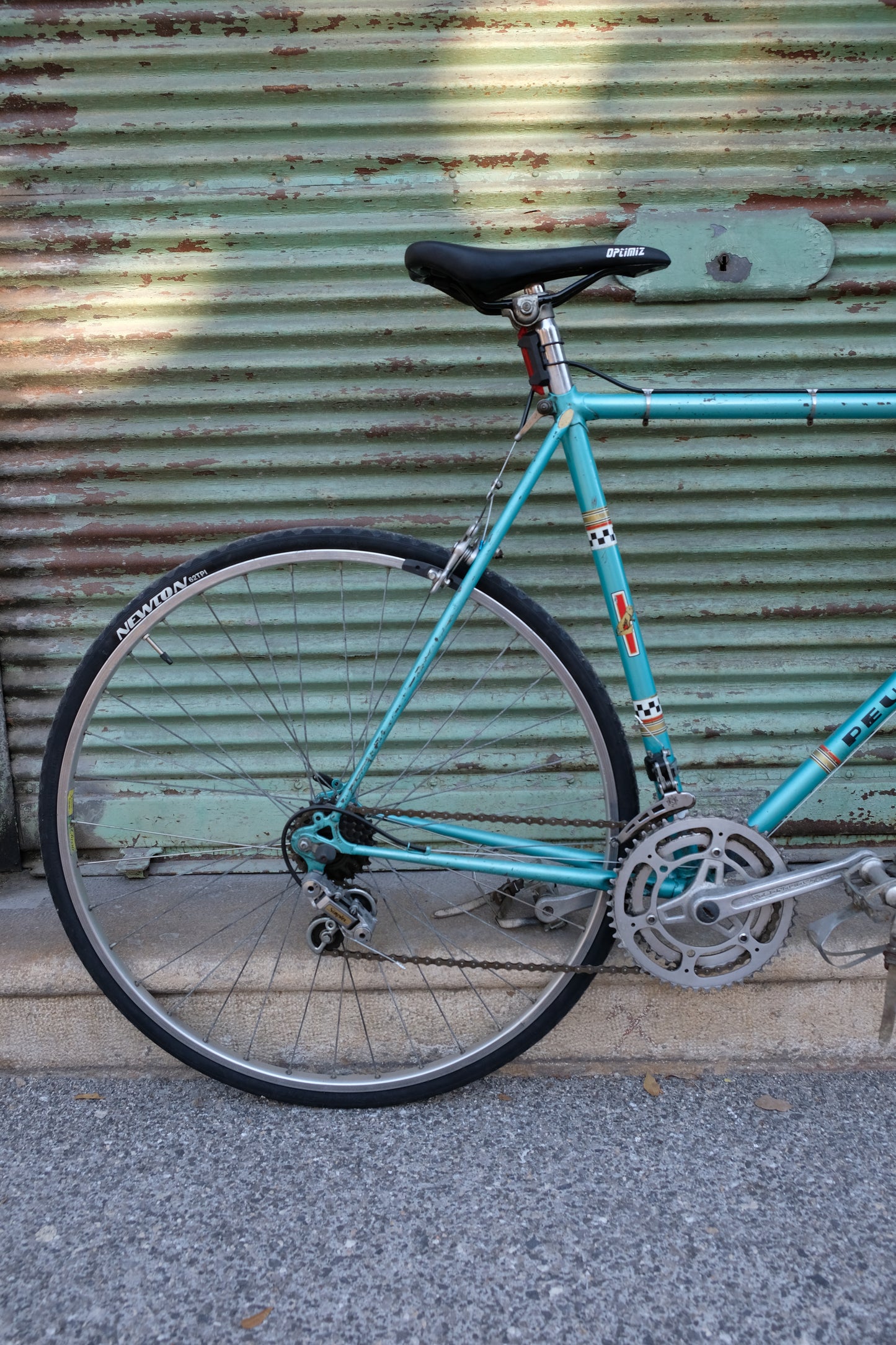 Vélo de course - Peugeot Bleu