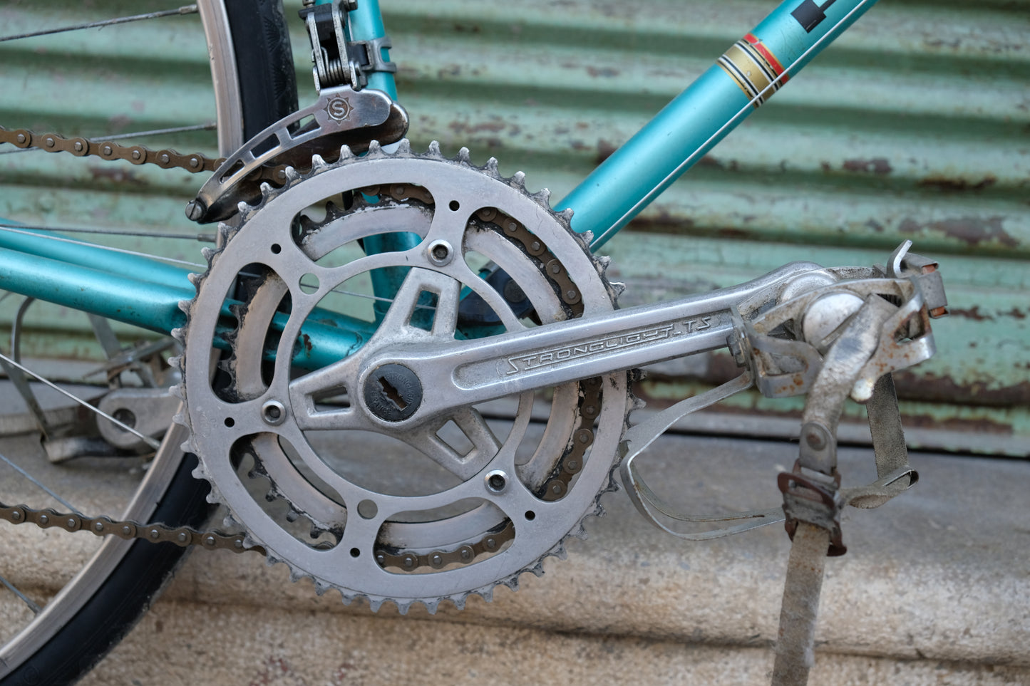 Vélo de course - Peugeot Bleu