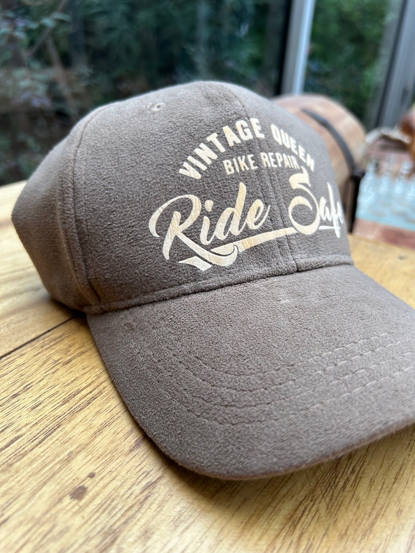 Casquette Officielle - Daim Beige & Velours Camel