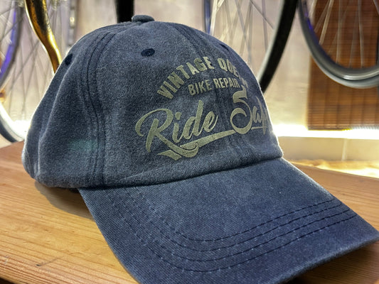 Casquette Officielle - Jean Délavé Bleu & Velours Kaki